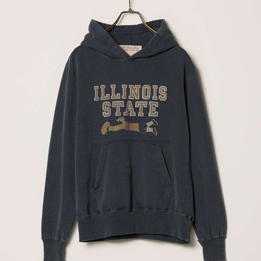 SP processed fleece lining hoodie (ILLINOIS STATE)