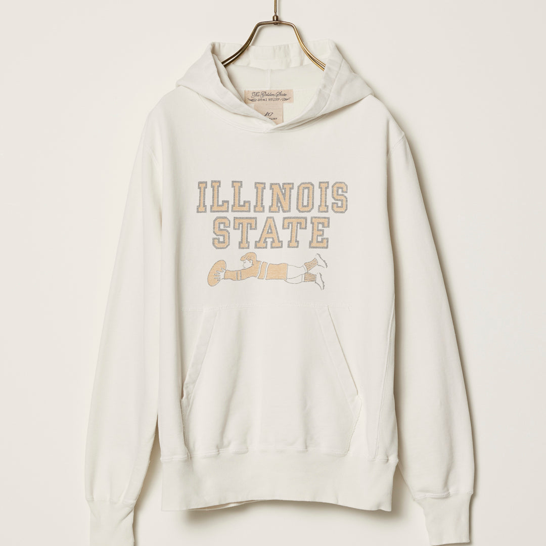 SP processed fleece lining hoodie (ILLINOIS STATE)