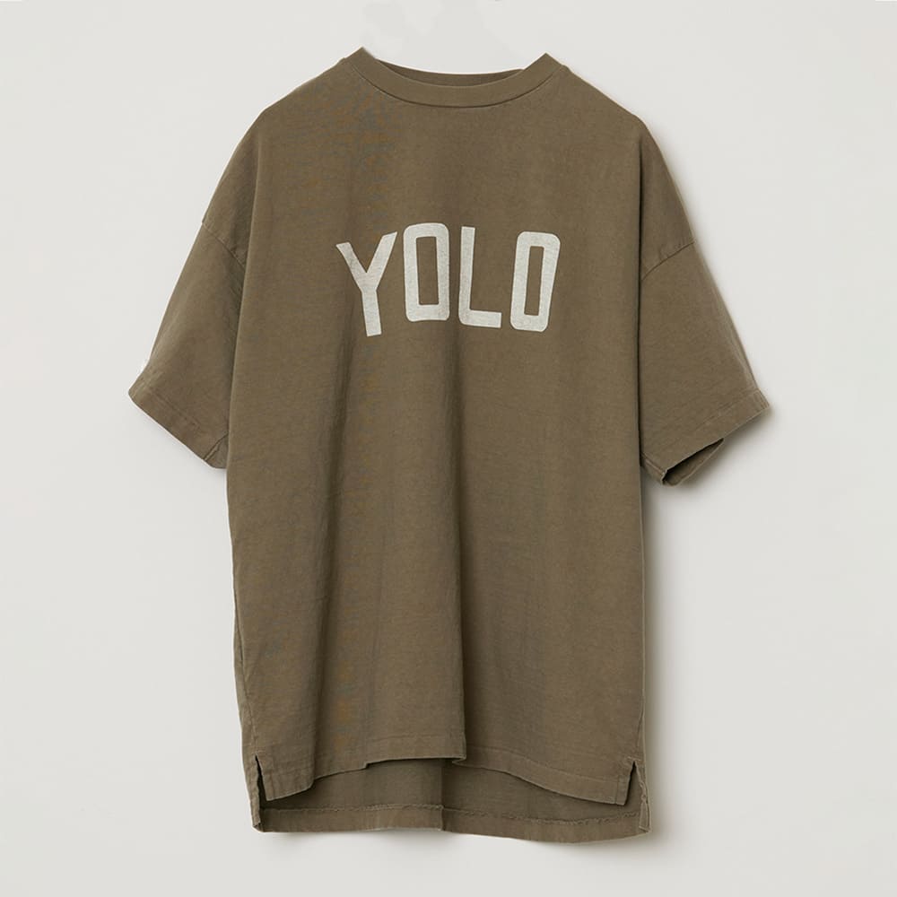 ゆー　4/3まで　レミレリーフ　サイドスリット　ロングTシャツ REMI RELIEF（レミ レリーフ） 別注 HARD スペシャル加工20 天竺 ロンT