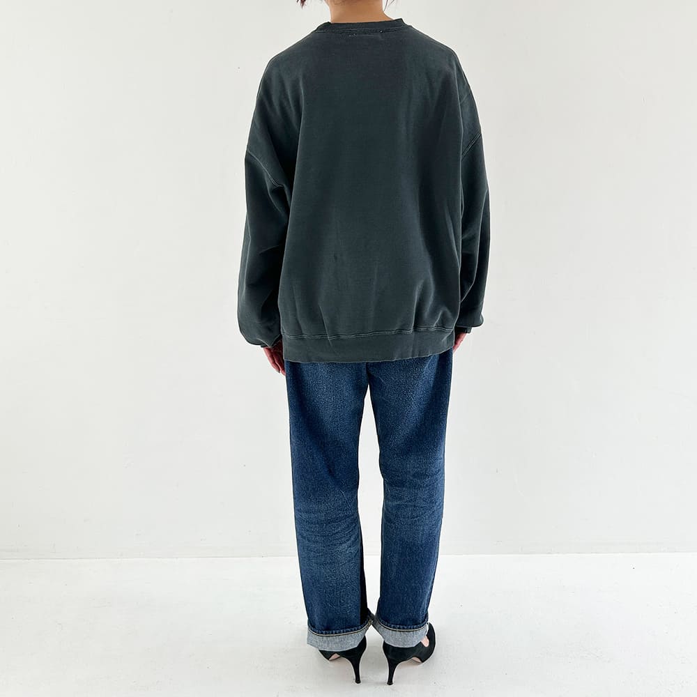 Double SP processed fleece crew (MEGANE)