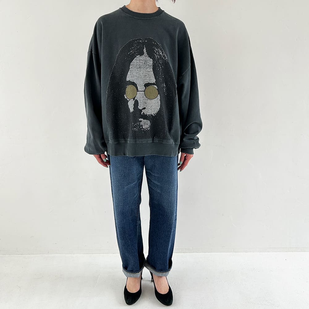 Double SP processed fleece crew (MEGANE)