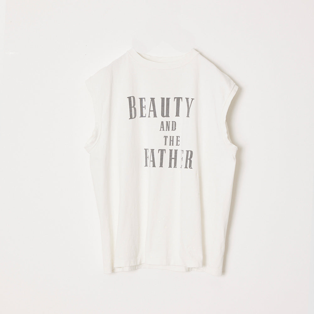 Tanned & painted round body jersey N/ST(BEAUTY AND THE FATHER)
