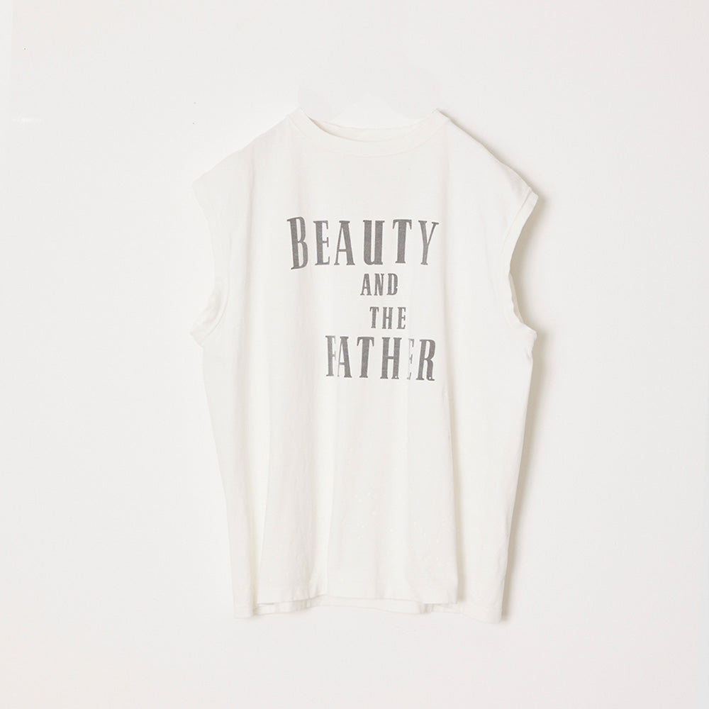 Tanned &amp; painted round body jersey N/ST(BEAUTY AND THE FATHER)