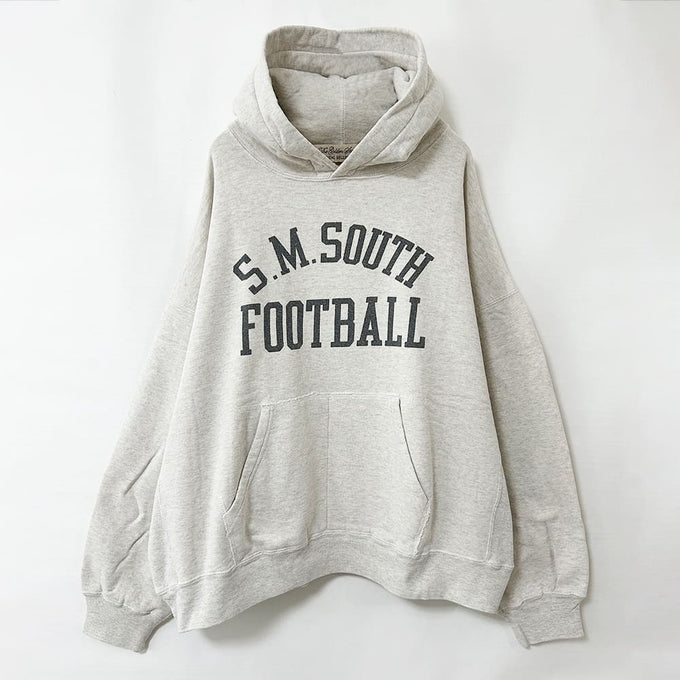 SP加工3飛び裏毛パーカー(S.M.SOUTH FOOTBALL)