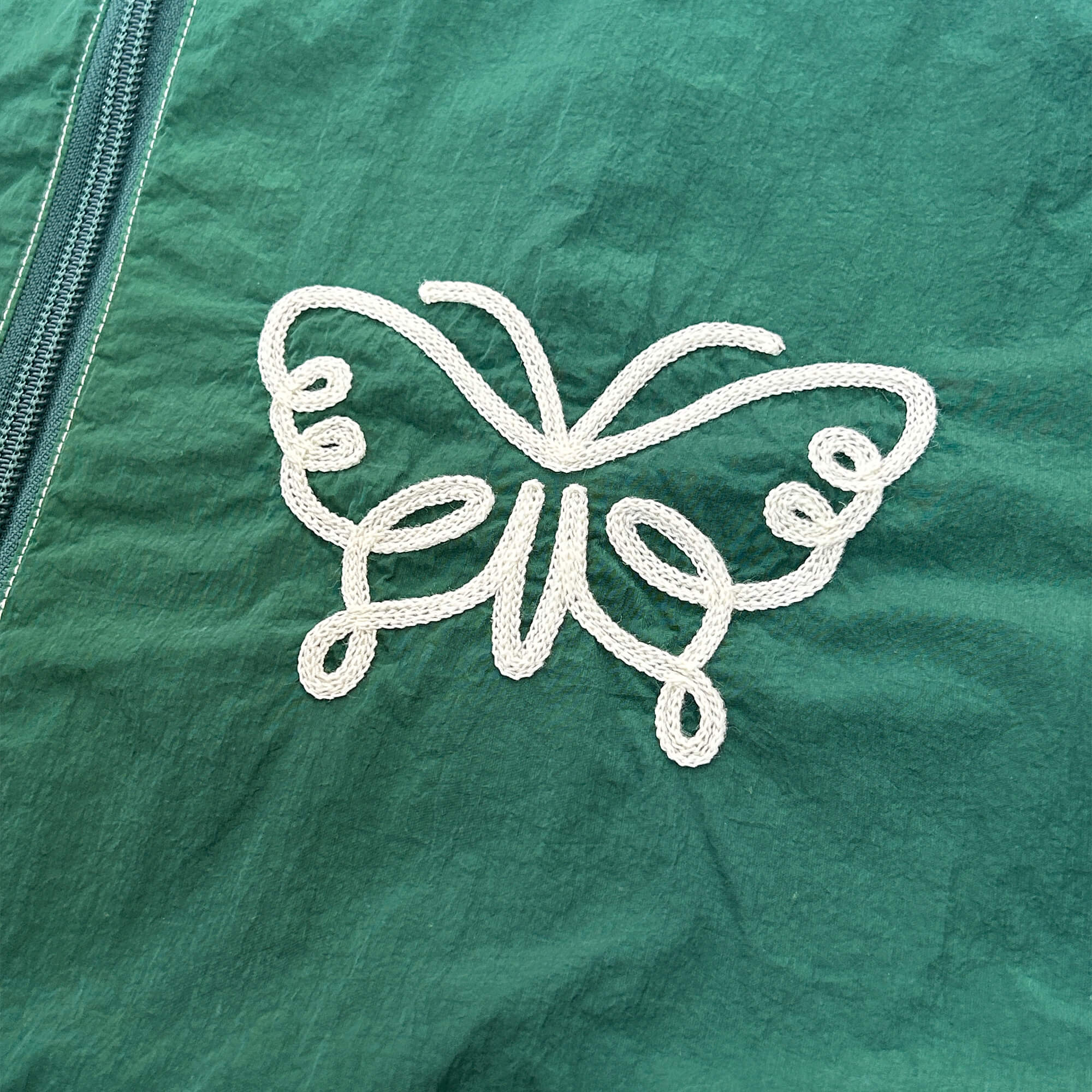 Recycled nylon coach JKT hood (butterfly)