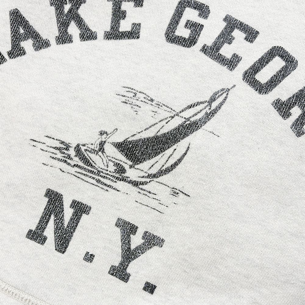 Vintage fleece-lined hoodie (LAKE GEORGE)