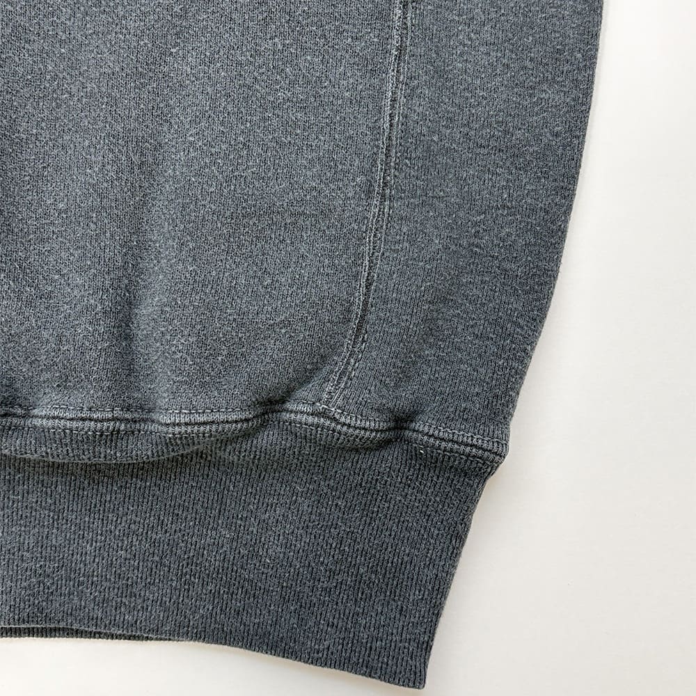 Vintage Brushed-back Crew Neck Sweatshirt (Plain)