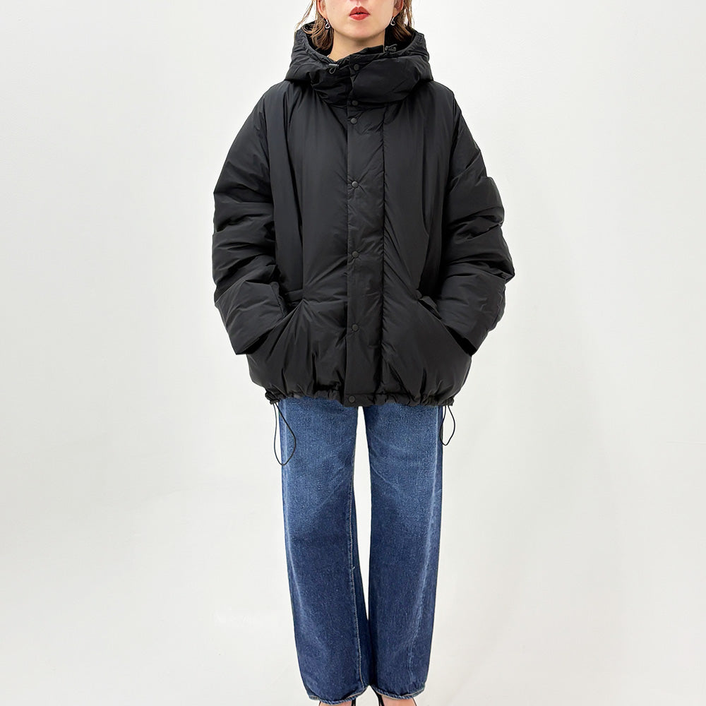 REMI RELIEF レミレリーフ 超軽量ナイロン ダウンJKT フーディ 超軽量ナイロンアウトドアダウンJKT フーディ - REMI RELIEF