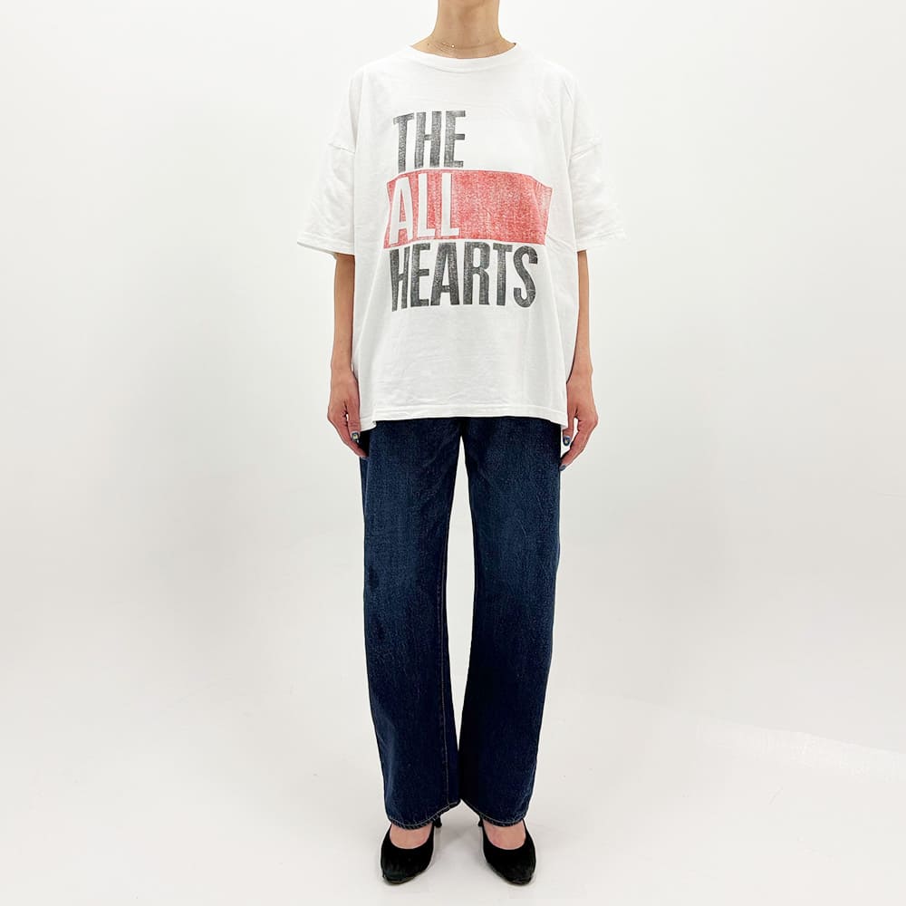 NEW SP 가공 20수 싱글 저지 빅사이즈 T (THE ALL HEARTS)