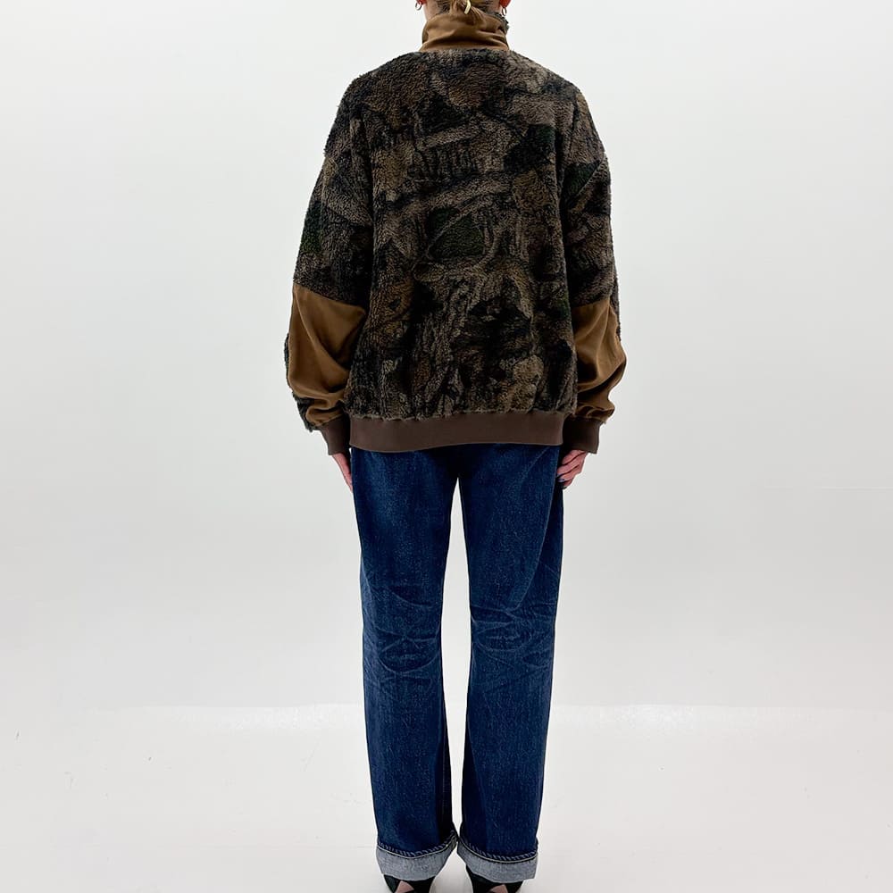 シャギーフリースZIP JKT (CAMO)