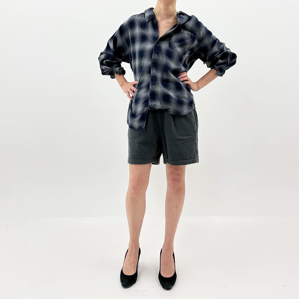 SP processed fleece shorts