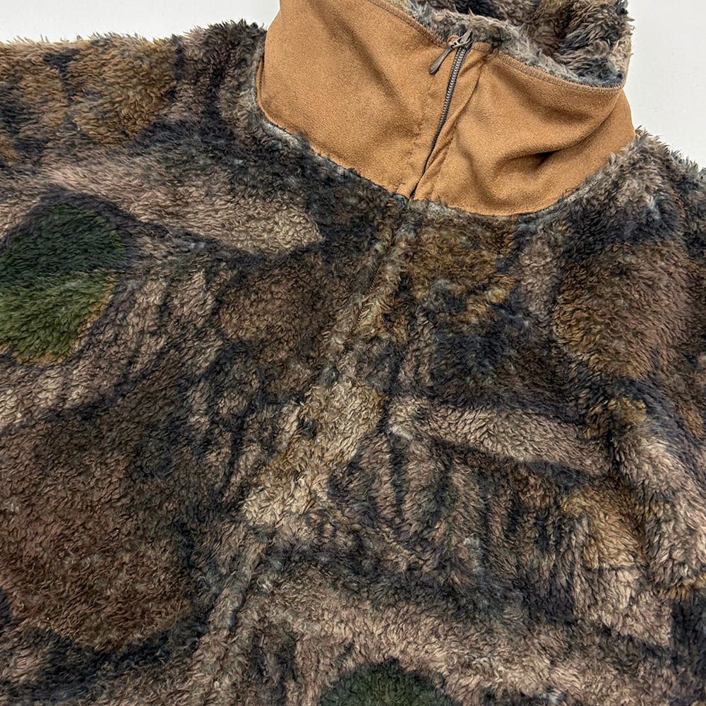 シャギーフリースZIP JKT (CAMO)