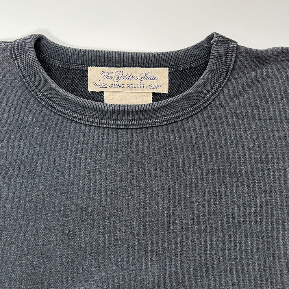 SP processed fleece SS crewneck (plain) 