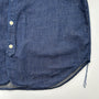 REMI RELIEF・レミレリーフ・8.5oz DENIM WESTERNSHIRT(チンストラップ) ONEWASH・裾画像