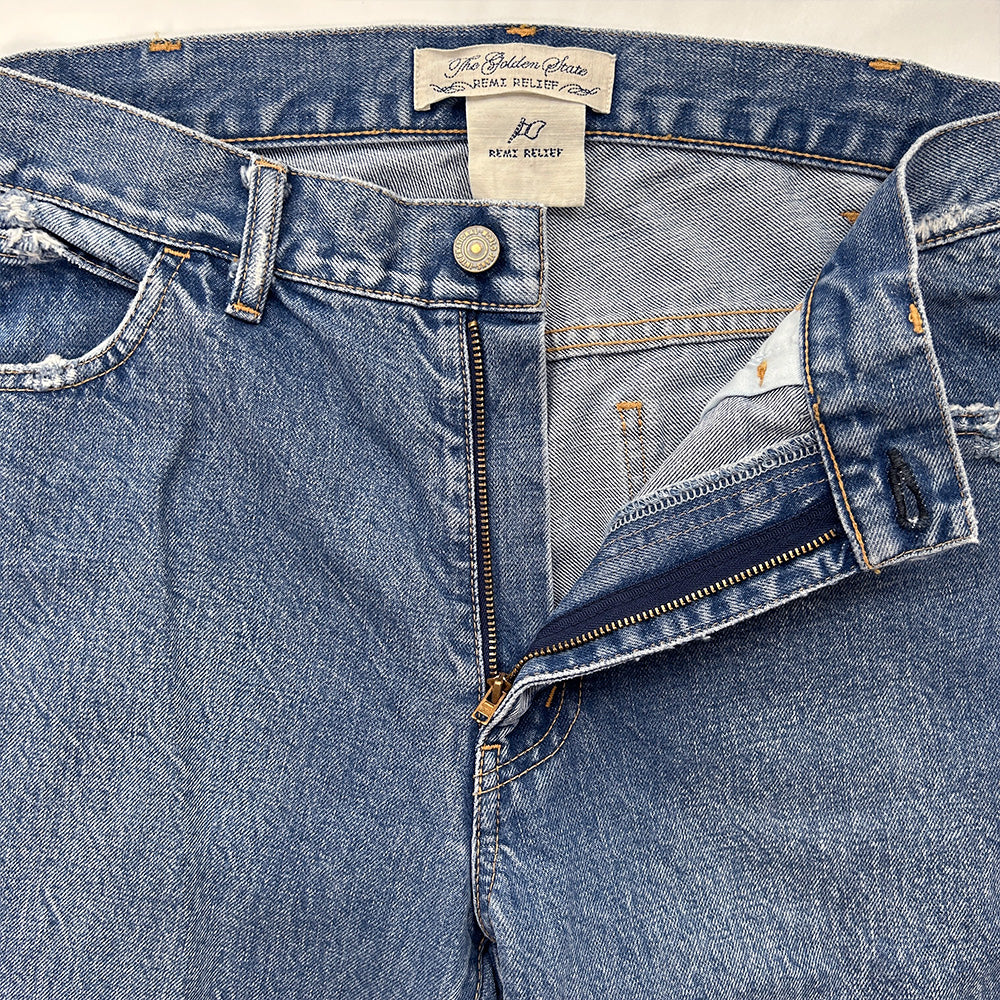 14OZ DENIM 5Pkt 바지 (수리)