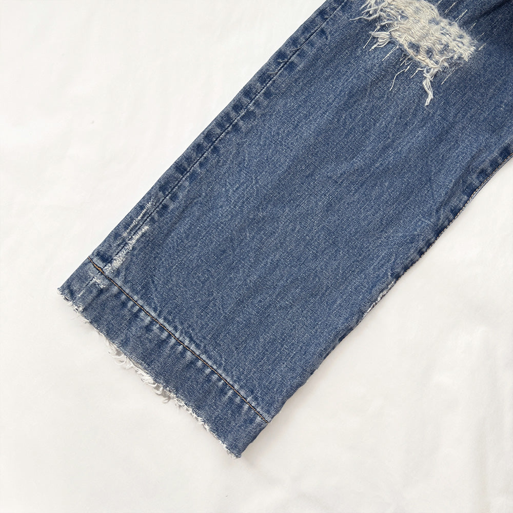 14OZ DENIM 5Pkt 바지 (수리)