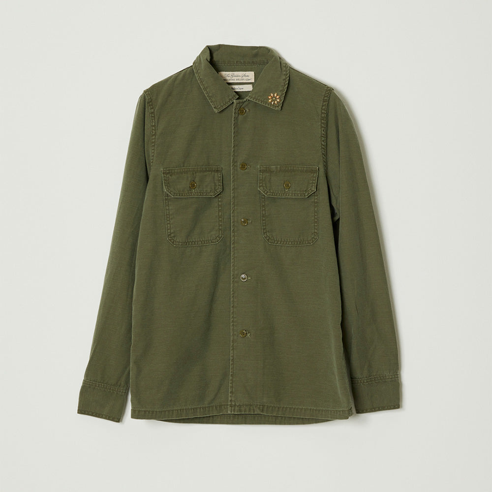 MILITARY SHIRT(꽃 스터드)