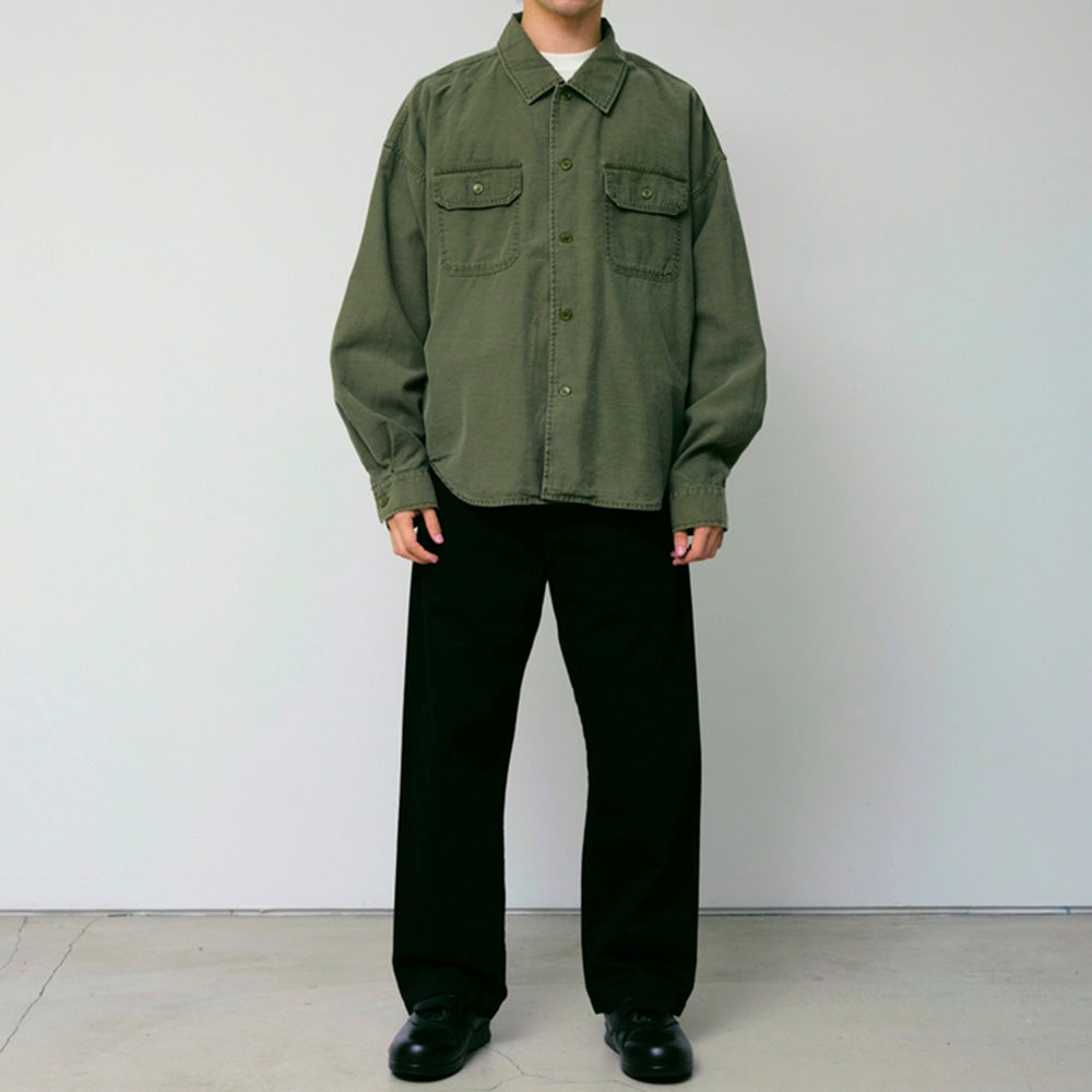 WIDE MILITARY SHIRT(Normal)