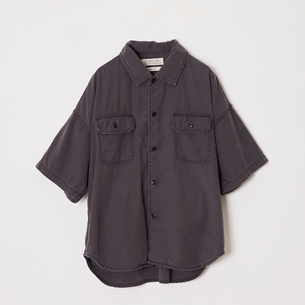 WIDE MILITARY S/S SHIRT(Normal)