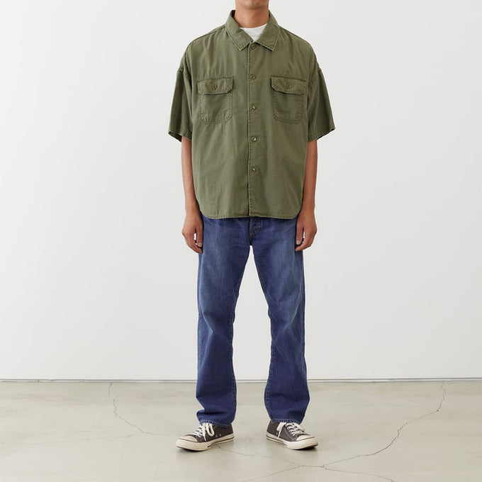 WIDE MILITARY S/S SHIRT(ノーマル)