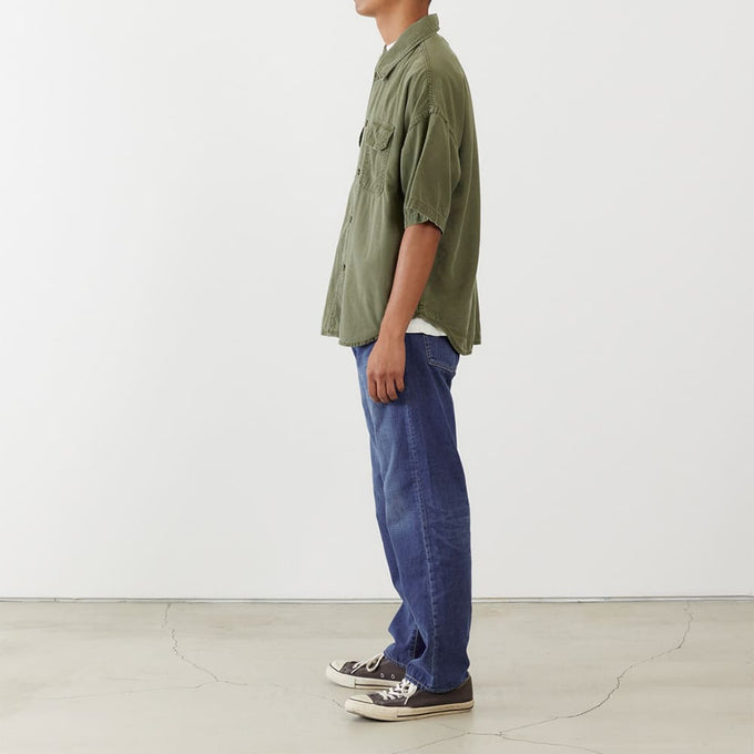 WIDE MILITARY S/S SHIRT(Normal)