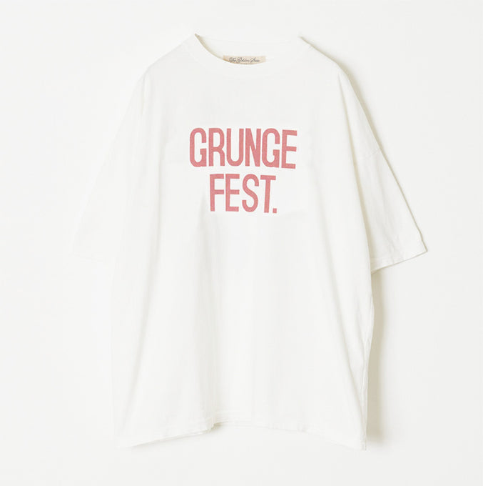 HARD SP加工20/天竺BIGサイズ T(GRUNGE FEST.)