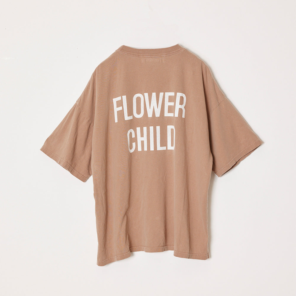 HARD SP processing 20/T-cloth BIG size T(FLOWER CHILD)