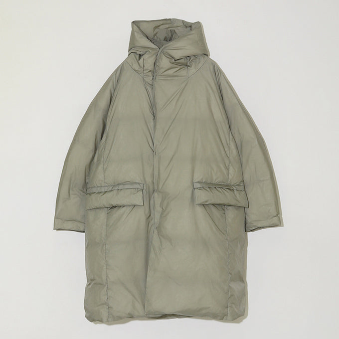 Nylon outdoor down long JKT