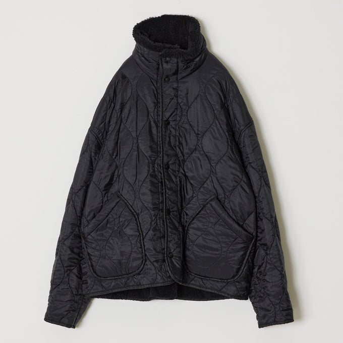 Nylon lip boa reversible JKT