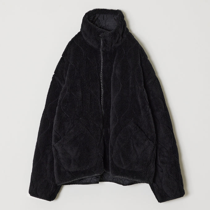 Nylon lip boa reversible JKT