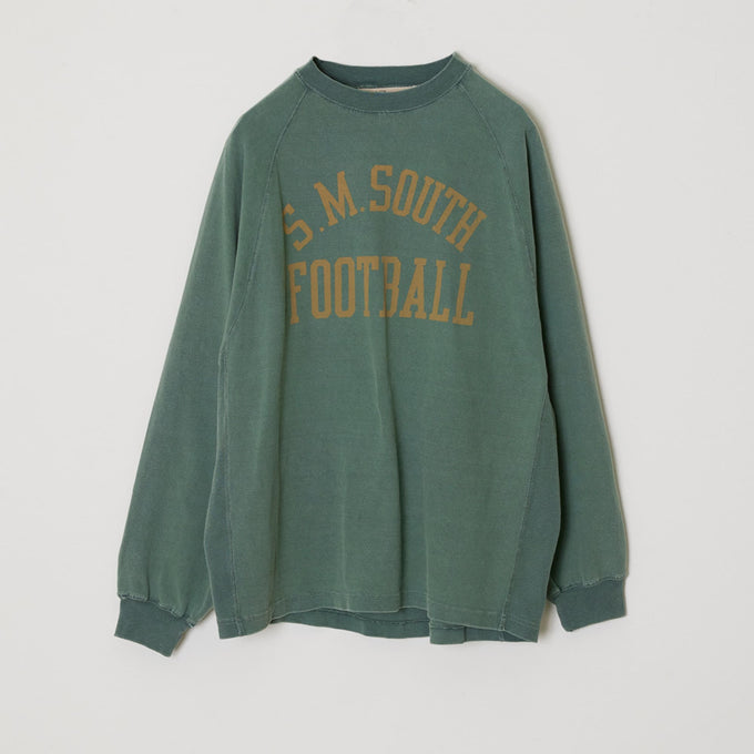 8/天竺ラグランロンT(S.M.SOUTH FOOTBALL)