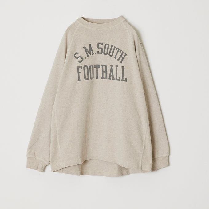 8/天竺ラグランロンT(S.M.SOUTH FOOTBALL)