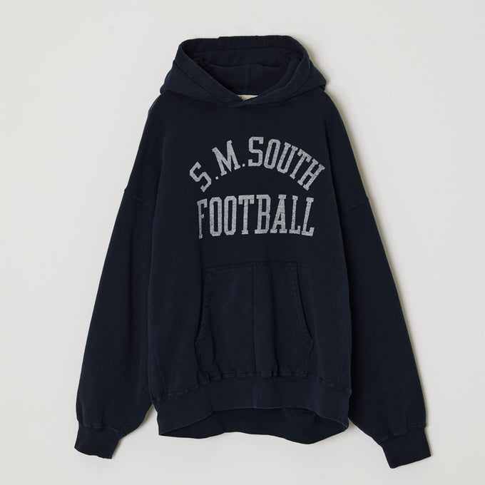 SP加工3飛び裏毛パーカー(S.M.SOUTH FOOTBALL)