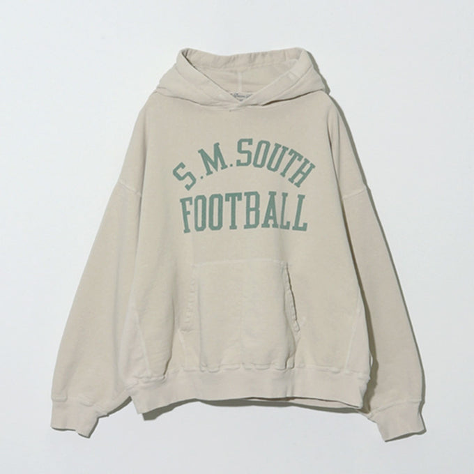 SP加工3飛び裏毛パーカー(S.M.SOUTH FOOTBALL)