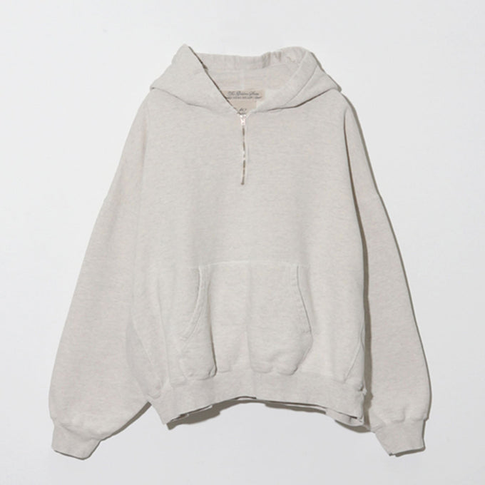 SP processing 3 fly fleece half ZIP hoodie