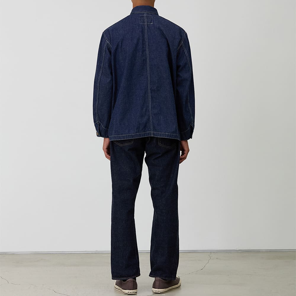 9.5ozネップDENIMカバーオール