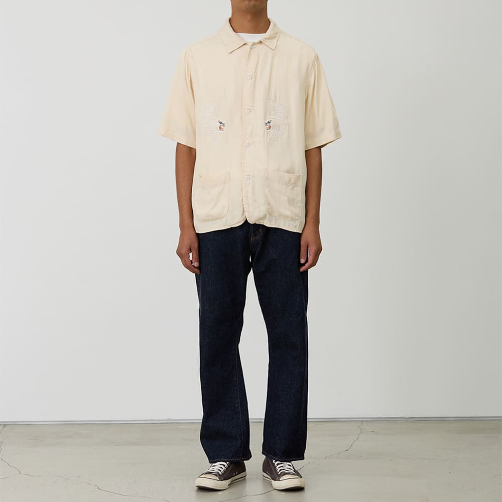 REMI RELIEF/レミレリーフ レーヨンチェックSHIRT シャツ