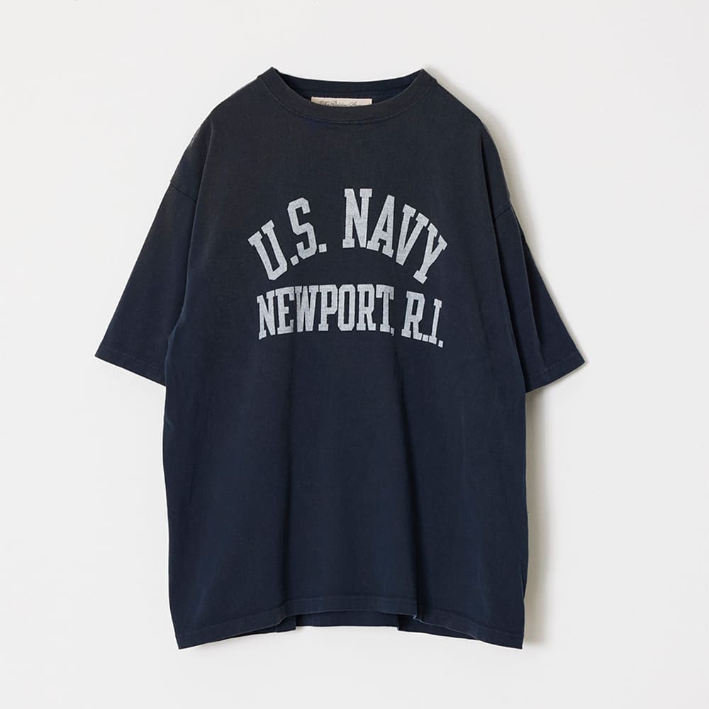 SP加⼯14/天竺T(U.S. NAVY)日焼け＆ペンキ加工