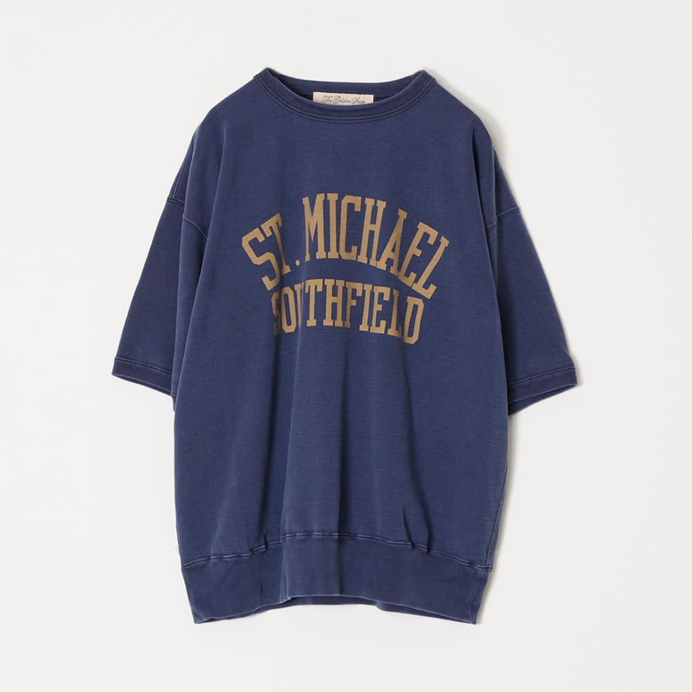 SP processed fleece SS crewneck (ST.MICHAEL) 