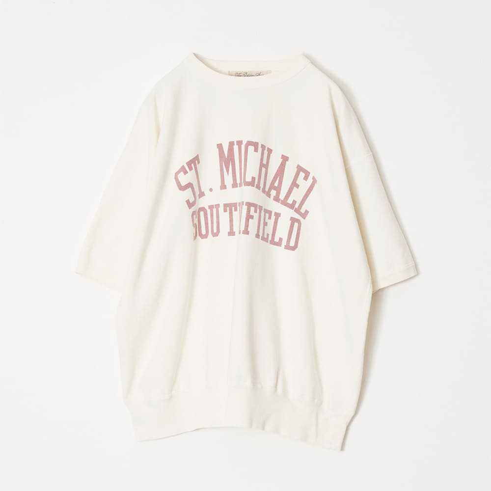 SP processed fleece SS crewneck (ST.MICHAEL) 