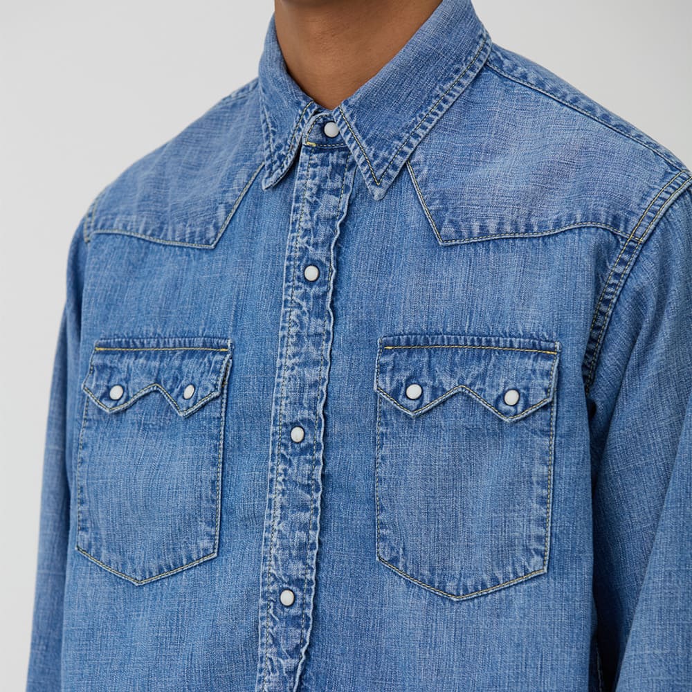 8OZ DENIM 워크 SHIRT(노멀)