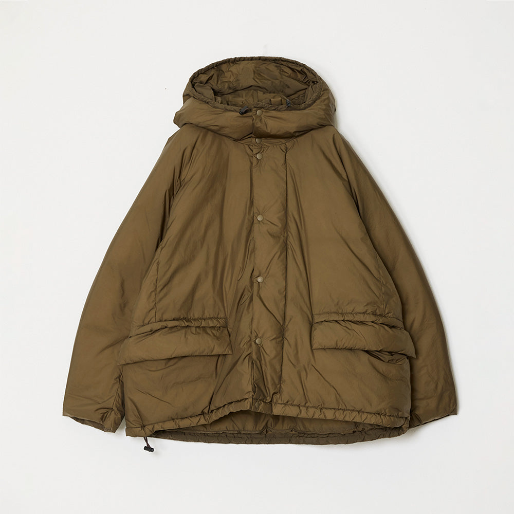 Ultralight nylon outdoor down JKT hoodie