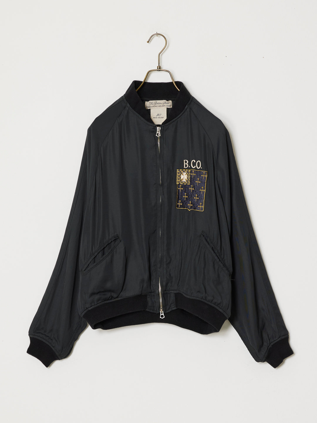 Rayon twill ska jacket (embroidery: JAPAN)