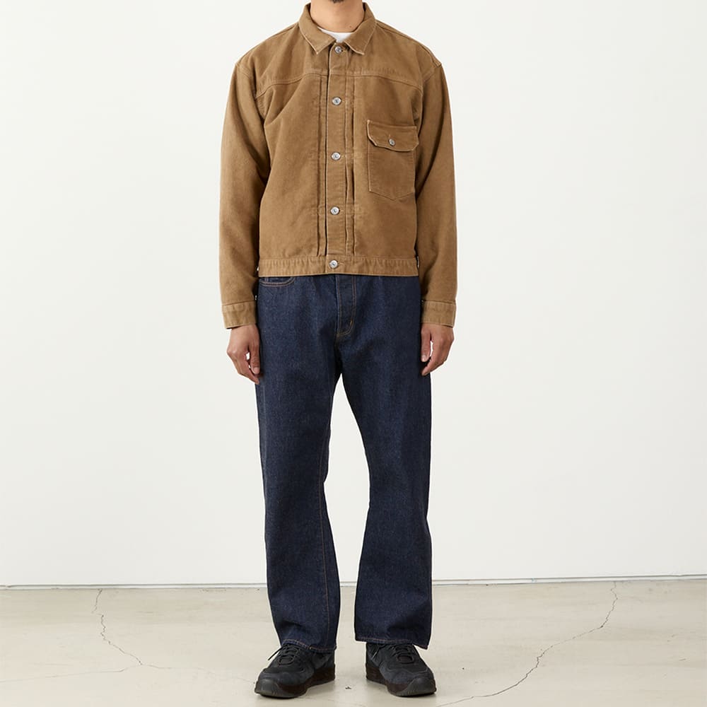 新品☆【REMI RELIEF】MOLESKIN WIDE ジャケット★ベージュ REMI RELIEF/レミレリーフ】MOLESKIN WIDE ジャケット（その他