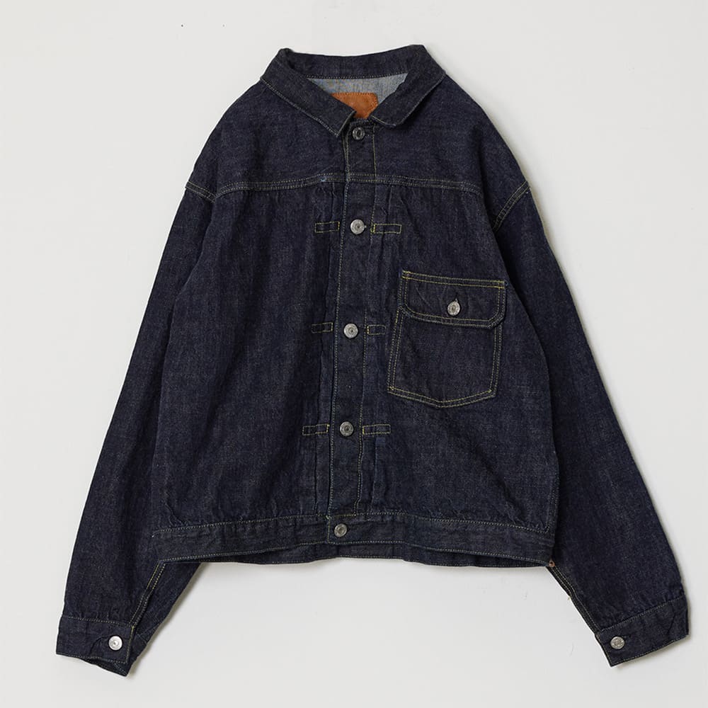 12oz SELVEDGE DENIM 1st JKT（ONEWASH）