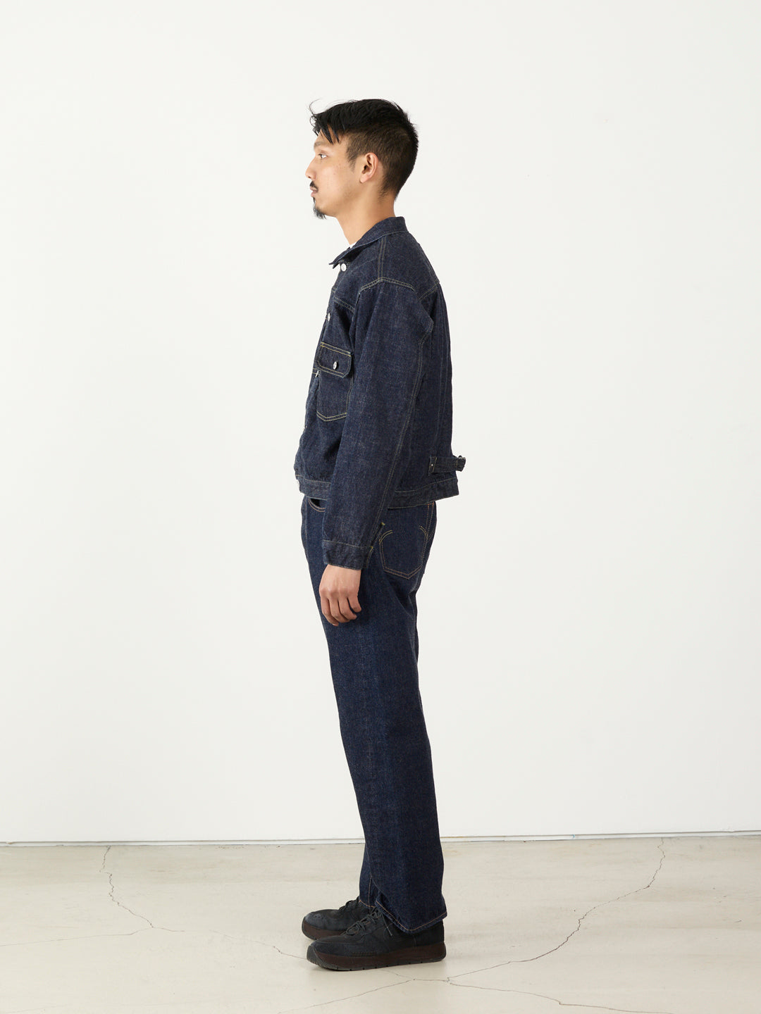 12oz SELVEDGE DENIM 1st JKT(ONE WASH)