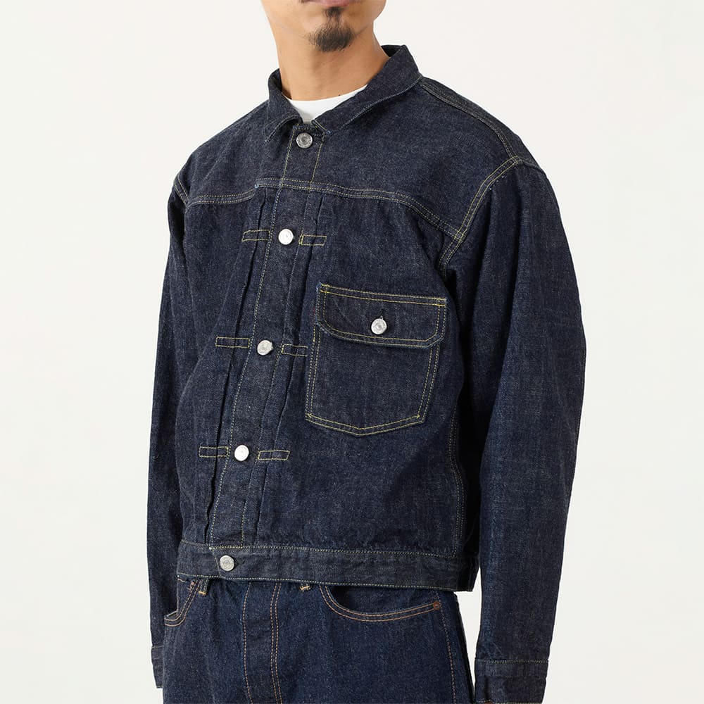 12oz SELVEDGE DENIM 1st JKT（ONEWASH）