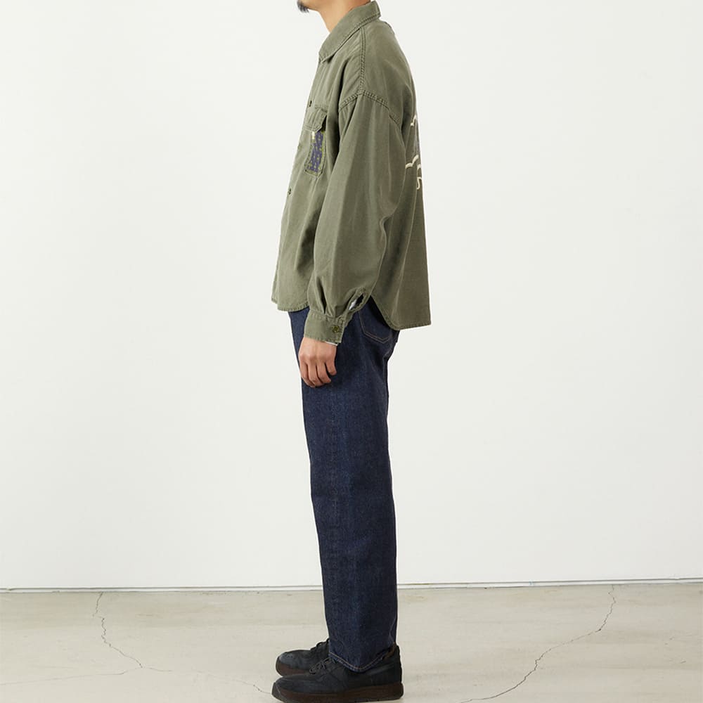 レミレリーフ　WIDE MILITARY SHIRT RN2043SDL REMI RELIEF（レミレリーフ公式サイト）Official Online Store