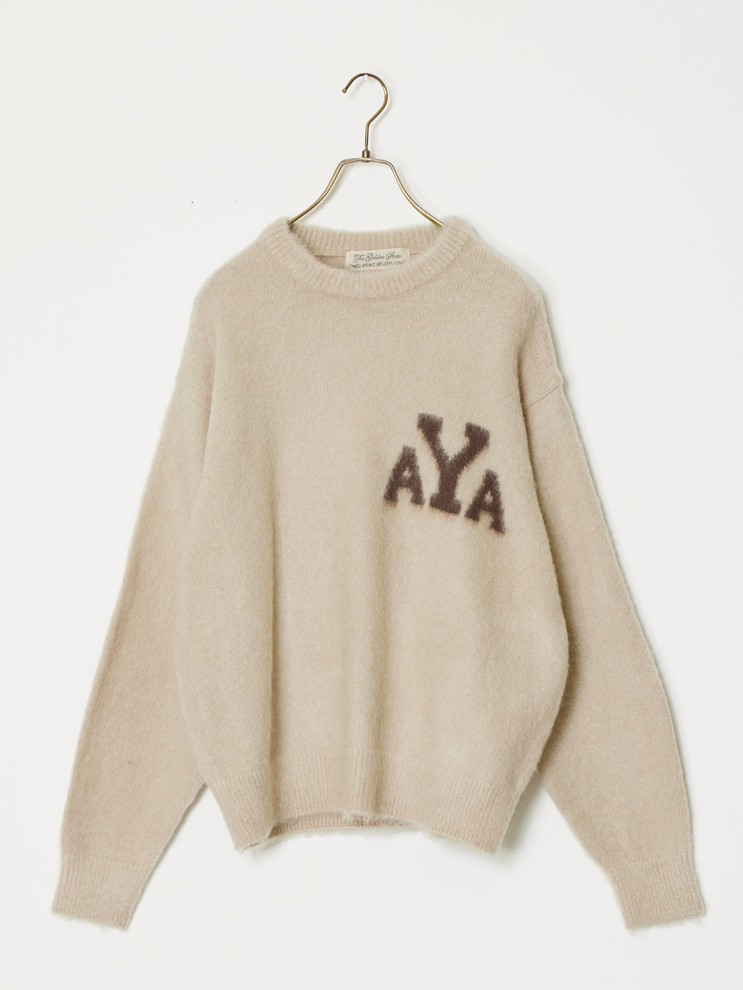 Brushed knit crew (AYA)