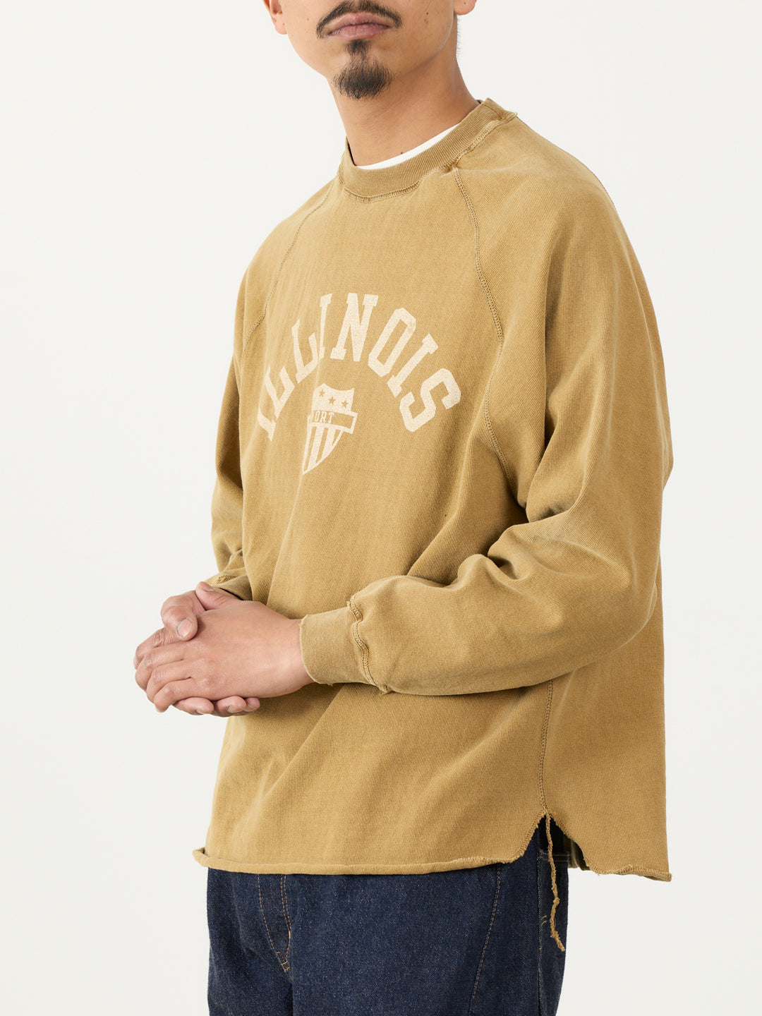 SP Processing 8/Tenjiku Raglan Long T-Shirt (ILLINOIS SPORT)